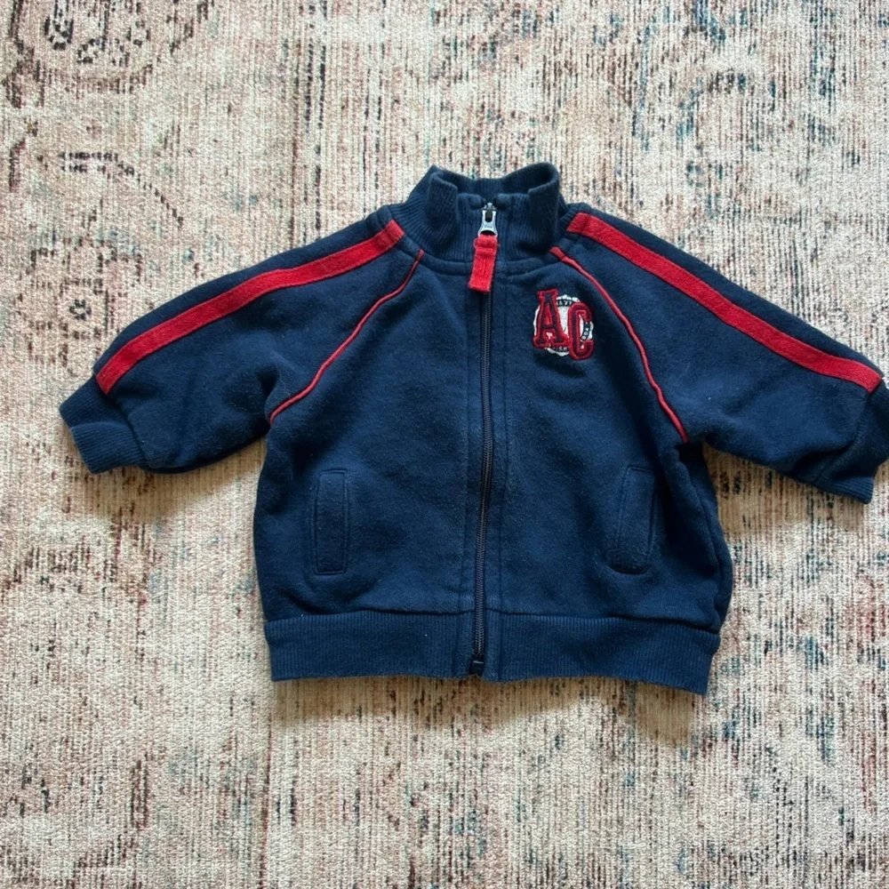 Old Navy Kids Navy and Red Sweatshirt